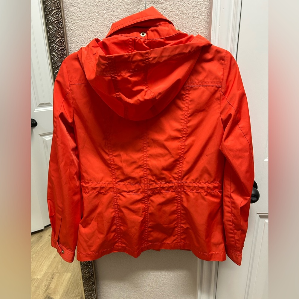 Talbots Orange Rain Jacket - Picture 5 of 6